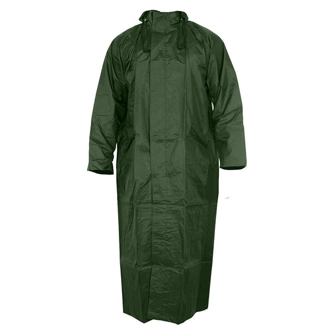 Jungle Green Rain Coat