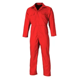 Plain Red Overalls